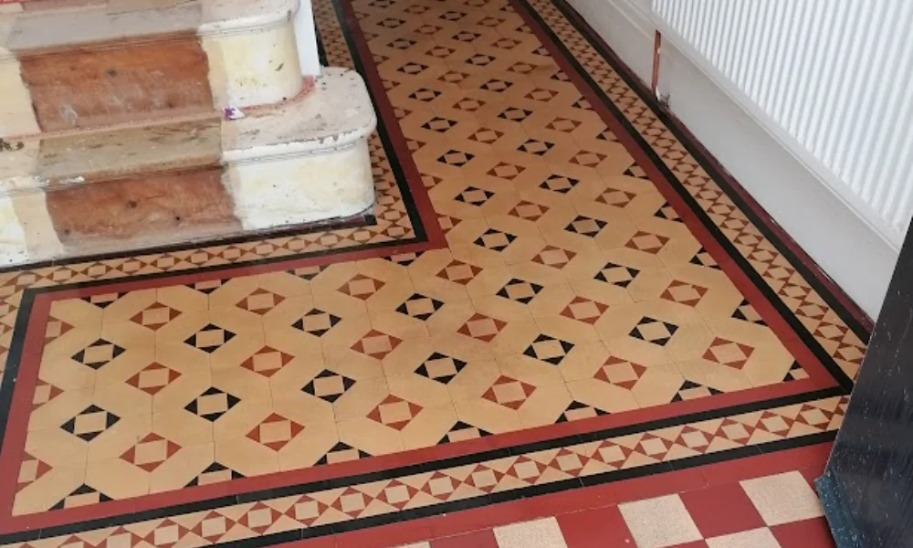 after victorian floor tile cleaning